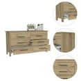 thumbnail image 4 of FM FURNITURE LLC Luxor 6 Drawer Double Dresser, 4 of 5