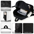 thumbnail image 4 of ICP Insane Clown Posse Hip Hop Backpack Casual Daypack School Bag Backpack Satchel Rucksack Shoulder, 4 of 5