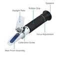 thumbnail image 2 of Alcohol Refractometer with ATC, Alcohol 0-80%, Portable Refractometer Alcohol Meter for Concentration of Alcohol, Ethanol with Distilled Water, Whisk, 2 of 5