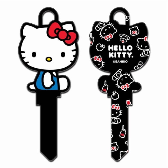 Hello Kitty Shape Key Blank – KW1 Kwikset – Licensed Decorative House Key