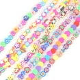 thumbnail image 4 of Perles en Argile Polymère DIY 200 Pcs Perles Intercalaires Colorées Perles Souples pour Bracelets, 4 of 10