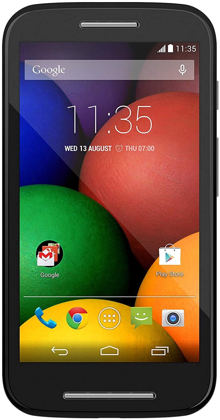 Motorola Moto E XT1021 4GB Unlocked GSM Android Phone - Black - Walmart.com