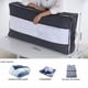 thumbnail image 3 of Caja de almacenamiento debajo de la cama Bolsa de almacenamiento de edredones plegable Bolsa de edredones reforzada portátil Caja de almacenamiento de ropa plana debajo de la cama, 3 of 4