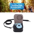 thumbnail image 3 of Funda de cuero PU con correa de hombro ajustable para accesorios Instax Mini 11, 3 of 6
