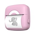 thumbnail image 4 of Graflsoa Mini Bluetooth Thermal Printer - 2 Inch Portable Pocket Printer with 203DPI Resolution, Built-in Battery, Pink, Includes 57x30mm Paper Roll, 4 of 7