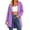 01-Purple, variant on Fmbrln Womens Long Zip Up Hoodies Long Sleeve Solid Color Tunic Sweatshirt Fall Winter Drawstring Casual Outerwear Khaki L