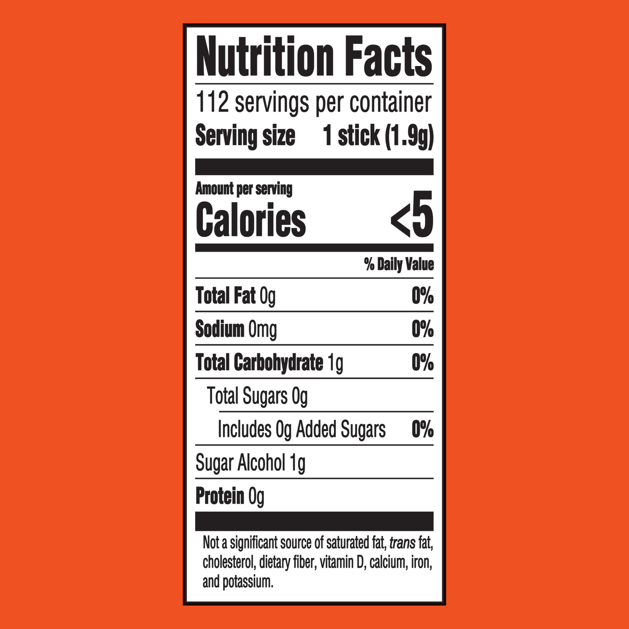 Trident Tropical Twist Sugar Free Gum, Value Pack, 8 Packs of 14 Pieces (112 Total Pieces)