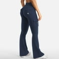 thumbnail image 5 of Kelon Yoga Pants, Women's Bootcut Yoga Pants Lounge Workout Pants with Pockets Stretch Casual Gym Yoga Pants, M, 5 of 5