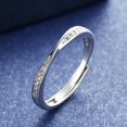 thumbnail image 3 of Anillo de pareja Mobius moda 520 anillo de San Valentín mujer Net Red anillo abierto simple regalo Qixi, 3 of 5