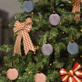 thumbnail image 4 of 9 Pcs Velvet Christmas Balls Flocked Tree Ornaments 3.15 Inch, Soft Velvet Baubles with Hanging Rope for Xmas Tree, Flocked Christmas Ornaments for Holiday Wreath and Garland Decor, 4 of 5