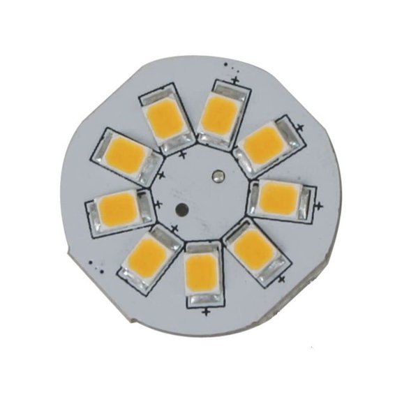 New Led Replacement Bulbs Type G4 scandvik 41000p Trade # 5W G4 Halogen G4 Wafer Back-Pin LEDs 9 Warm White 1.44W .12A