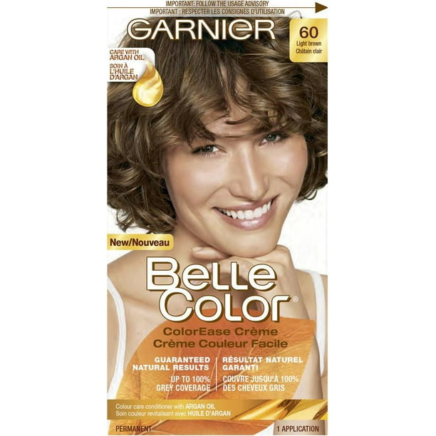 Garnier Belle Color ColorEase Creme, Light Brown 60 - Walmart.com