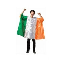 Irish Flag Tunic Men's Adult St. Patrick's Day Costume, One Size, (40-46), 1982