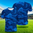 thumbnail image 3 of HADST Unisex Printed Short-Sleeve Sports T-Shirts, Round-Neck Breathable Quick-Dry Training Tops, 3 of 5