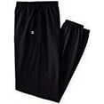 thumbnail image 2 of Champion Men's Big and Tall Fleece 2-Pocket Closed Bottom Pants, Black, Size 3XLT, 2 of 3