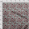 thumbnail image 3 of oneOone Polyester Spandex Aqua Blue Fabric Abstract Geometric With Texture Quilting Supplies Print Sewing Fabric By The Yard 56 Inch Wide, 3 of 4