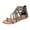 Beige, variant on Anuirheih Flatform Sandals for Women, Rhinestone Hollow Back Zipper Comfort Woven Cutout Open Toe Non-slip Sandals for Beach Dress(Beige）