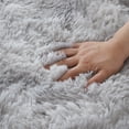 thumbnail image 2 of Area Rug, Anti-Skid Durable Rectangular Cozy Rug, Tie-Dye Soft Plush Fuzzy Rug for Indoor Living Room Bedroom Home Decorative, 19.6" x 78.7", 2 of 9