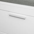 thumbnail image 4 of Haotian FSR74-W,Hallway Storage Bench with Two Drawers and Padded Seat Cushion, 4 of 7