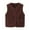 Coffee2, variant on ameIAEA Toddler Baby Sherpa Fleece Vest Zip Up Sleeveless Fuzzy Warm Jacket Coat Winter Outerwear