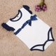 thumbnail image 5 of Ropa de una pieza para escalar bebés, ropa triangular con lazo para bebé, ropa con lazo unido para bebé, ropa triangular para bebé de verano, muy recomendable, 5 of 8
