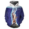 thumbnail image 4 of Sudadera con capucha con estampado 3D de gato divertido y relámpago para hombre, sudadera con capucha con estampado animal lindo e informal, tendencia urbana, sudadera de manga larga de otoño, 4 of 4