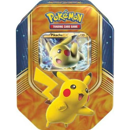 Pokemon Tcg Battle Heart Tin Pikachu Ex