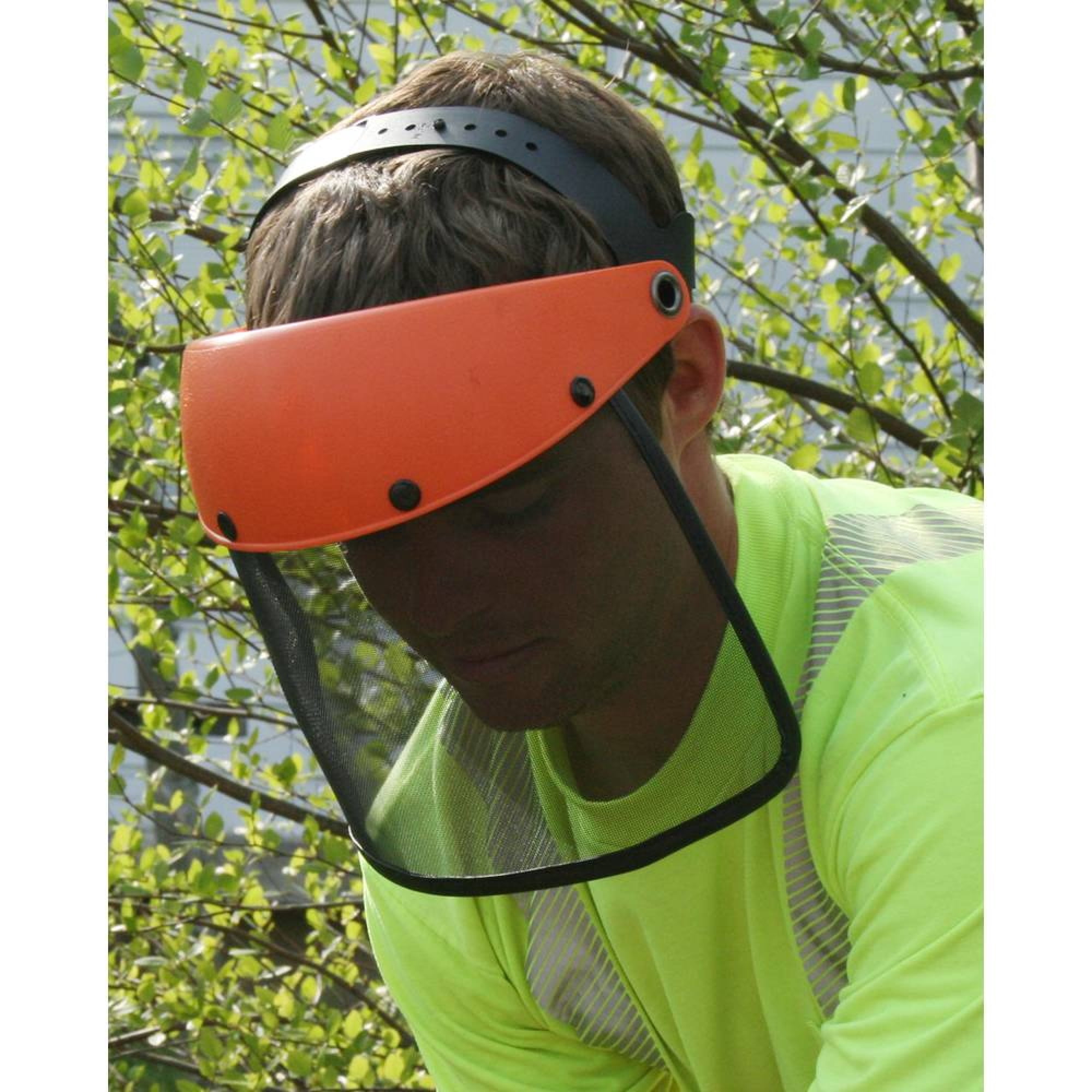 Stens 751-962 Face Shield, Wire mesh, Adjustable head band, Designed to protect face against flying particles