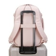 thumbnail image 6 of btL 18-inch Nylon Travel Backpack with 15-inch Laptop Sleeve, Rose Smoke, 6 of 15