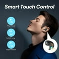 thumbnail image 4 of Findtime X57white Bone Conduction Wireless In Ear Earbuds, White, 4 of 7