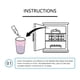 thumbnail image 4 of Vaso de enfriamiento rápido para electrodomésticos, vaso de hielo con arena para el hogar, vaso para mezclar para hacer jugos helados, vaso para hielo, vaso para arena con hielo, 4 of 9
