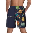 thumbnail image 2 of Rocae Space for Men's Swim Trunks Quick Dry With Two Side Pockets and One Lined Patch Pocket, 2 of 9