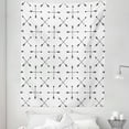thumbnail image 1 of Arrow Tapestry, Basic Illustration of Long Pointy Sticks Overlapping on a Plain Background, Fabric Wall Hanging Decor for Bedroom Living Room Dorm, 5 Sizes, Dark Taupe and White, by Ambesonne, 1 of 1