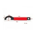 thumbnail image 2 of Castle Nut Wrench 1 1/4 with Non- Rubber Handle, Adjustable Spanner Wrench Tool Buffer Tube Locknut, 2 of 5