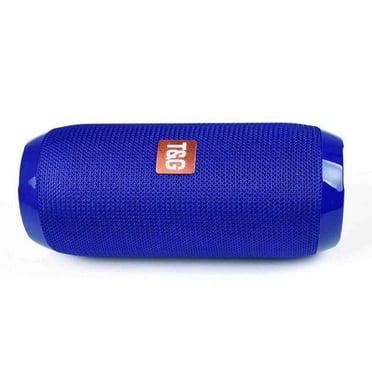 Blue Portable Bluetooth Speaker, Outdoor Wireless Speaker with 10W Loud Stereo Sound
