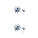 thumbnail image 1 of Eigraketly Tope de puerta Topes de cierre Gabinete de almacenamiento intermedio Catcher Linker Gabinete plata 2Conjunto, 1 of 6