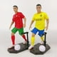 thumbnail image 2 of Estrella de fútbol de la vida real de la Copa Mundial Messi C Rombade muñeco soldado hecho a mano adorno de moda para oficinista, 2 of 5