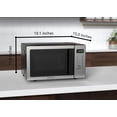 thumbnail image 3 of Emerson MW9005SS 0,9 Cu. Ft.. Horno Microondas con Control Digital de Pies en Acero Inoxidable, 3 of 5