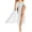 White, variant on Yartina Woman's See-through Chiffon Long Wrap Skirt Side Slit Maxi Dress Bikini Swimsuit Cover Up Black L