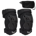 thumbnail image 2 of Riding Elbow Pads, Impact Resistant Motorcycle Elbow Protective Gear Breathable Ergonomic Shell  Design Adjustable  for Skiing, 2 of 7