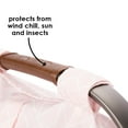 thumbnail image 3 of Diono Infant Car Seat Cover, Universal Weather Protection for Baby, Pink, 3 of 8