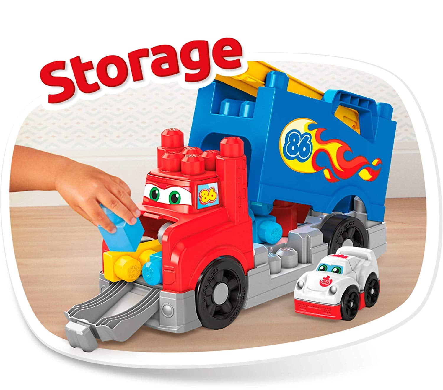 mega bloks build and race rig