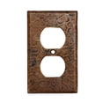 thumbnail image 2 of Premier Copper Products SO2 Plaque de Commutation Simple Duplex avec Couvercle de Sortie à 2 Trous - Bronze Huilé, 2 of 3