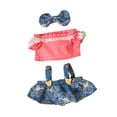 thumbnail image 5 of Mornei 20cm Doll Clothes Dress up Doll Accessories Doll Clothing Cute Doll Clothes Suit With hairpin, 5 of 9