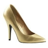 5 Inch Sexy High Heel Shoe Womens Dress Shoes Classic Pump Shoes Gold