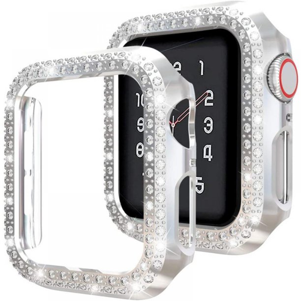 Bling Case Compatible for Apple Watch Case 44mm Series 6/5 /4 /SE