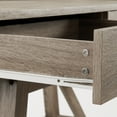 thumbnail image 5 of Linon Tracey Desk, Grey, Two spacious storage drawers, 5 of 12