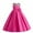 Hot Pink, variant on Odeerbi Kids Dress Toddler Girls Princess Dresses Tulle Dress Middle-aged Children's Sleeveless Embroidery Mesh Gauze Dress Hot Pink