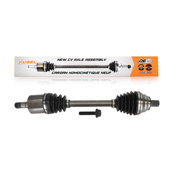 Kugel Front Left (Driver Side) CV Axle Shaft NCV-VW72130 for Car Volkswagen Passat Beetle