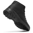thumbnail image 2 of Botín SHULOOK antideslizante, impermeable, de cuero, negro, 10.5, 2 of 7